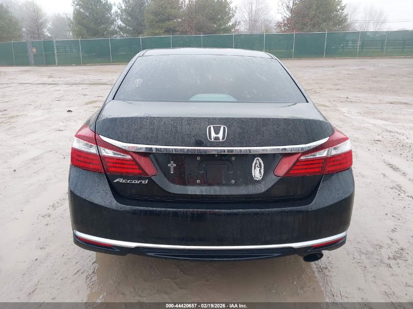2016 Honda Accord Lx VIN: 1HGCR2F35GA057929 Lot: 44420657