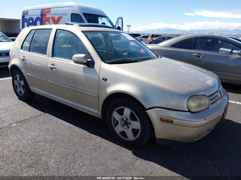 2003 Volkswagen Golf Gls 2.0L