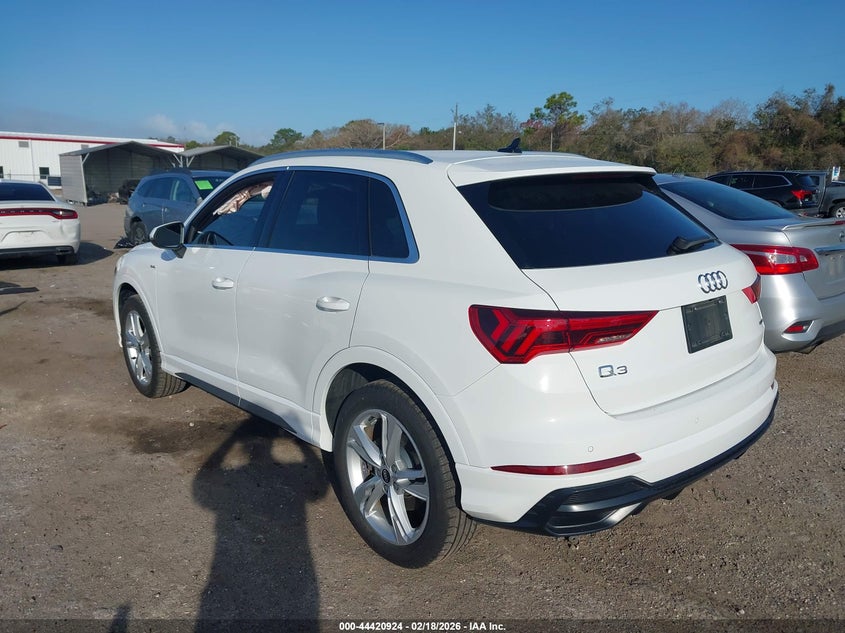 2021 Audi Q3 Premium 45 Tfsi S Line Quattro Tiptronic