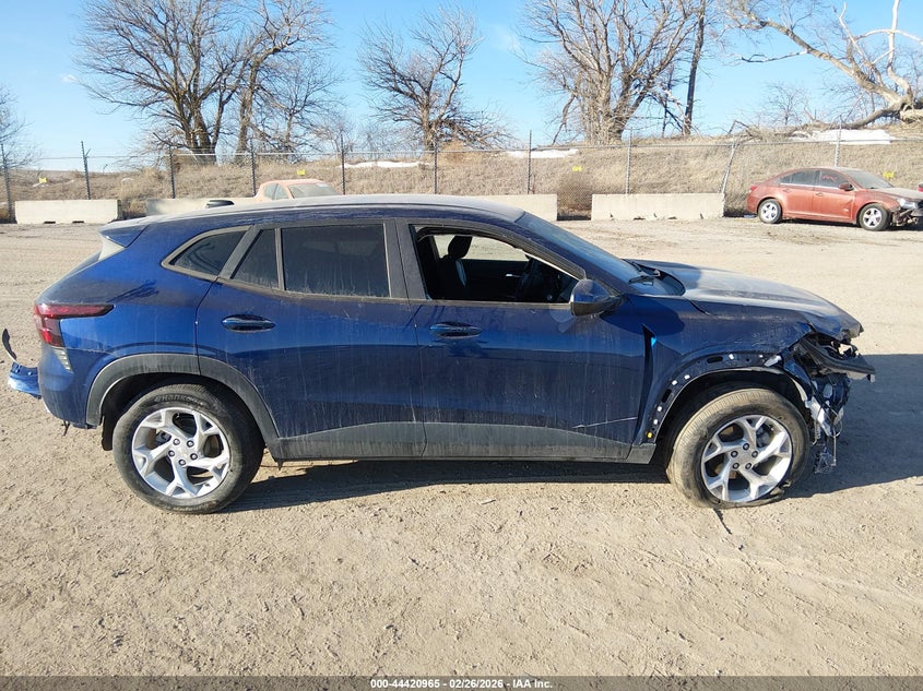 2024 Chevrolet Trax 1.2 Fwd Sp blue Lot 111044420965 Vin KL77LFE22RC084785