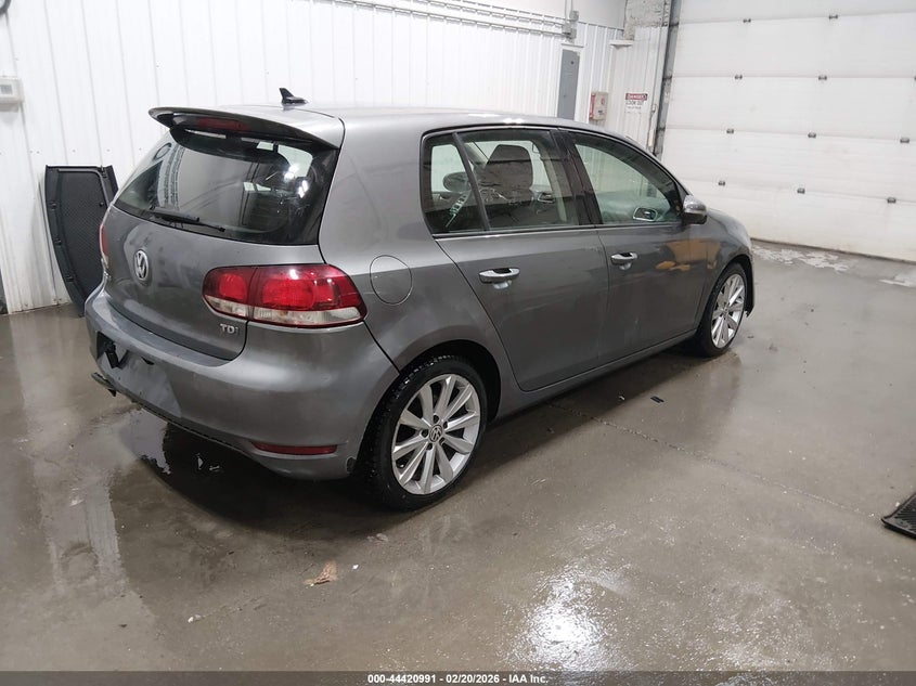 Vin: wvwnm7aj4ew008813, lot: 44917583, volkswagen golf 2.0l tdi 20144