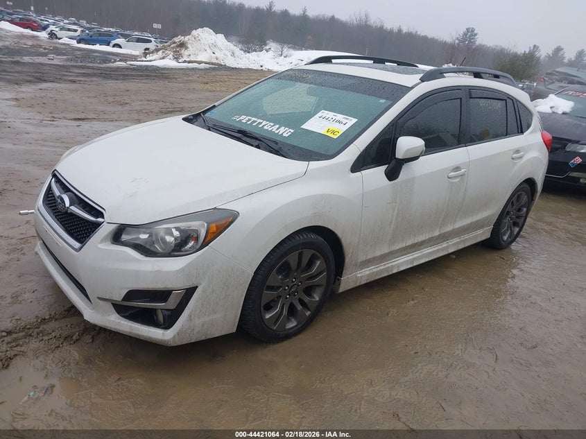 Vin: jf1gpap64g8270182, lot: 44917655, subaru impreza 2.0i sport premium 20162