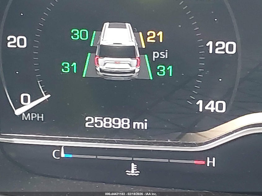 2022 GMC Yukon 4Wd Denali VIN: 1GKS2DKL4NR164506 Lot: 44421183