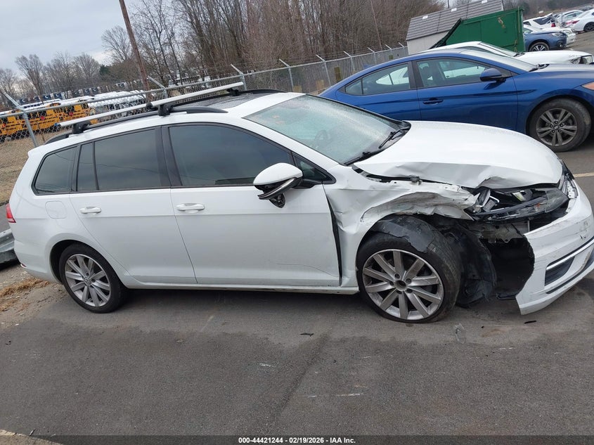 2018 Volkswagen Golf Sportwagen Tsi S/Tsi Se VIN: 3VWD17AU3JM752795 Lot: 44421244