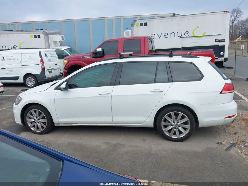 2018 Volkswagen Golf Sportwagen Tsi S/Tsi Se VIN: 3VWD17AU3JM752795 Lot: 44421244