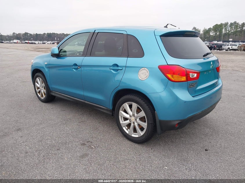 Vin: 4a4ap3au9ee010578, lot: 44917908, mitsubishi outlander sport es 20143