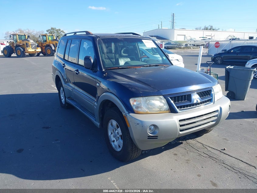 2004 Mitsubishi Montero Xls
