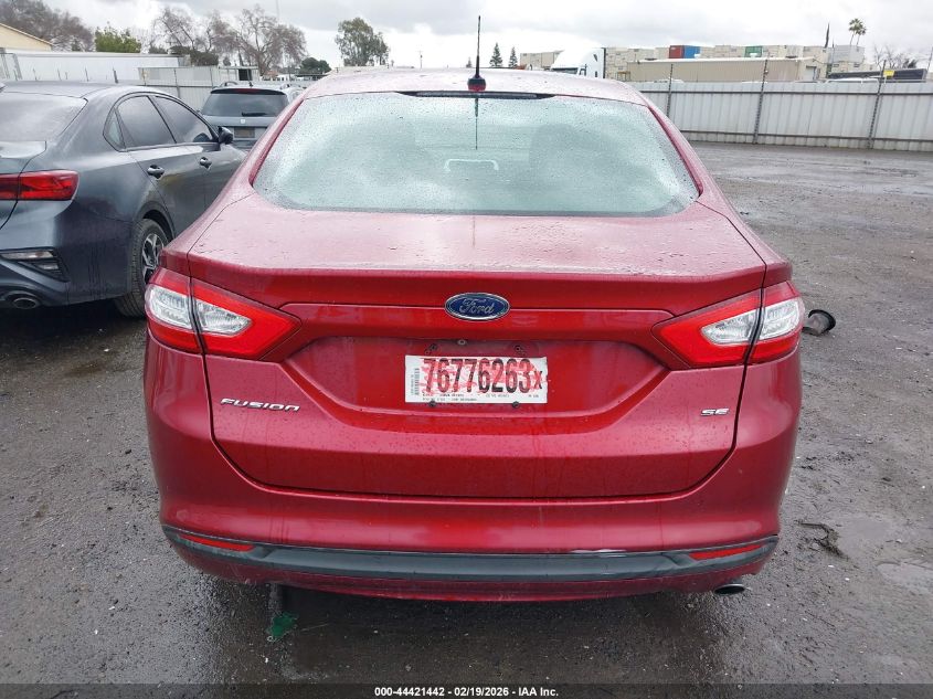 2015 Ford Fusion Se VIN: 3FA6P0H78FR105665 Lot: 44421442