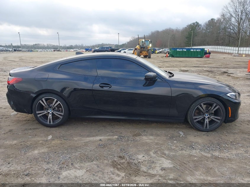 2021 BMW 430I VIN: WBA53AP08MCF45411 Lot: 44421567