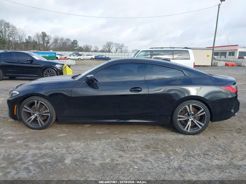 2021 BMW 430I VIN: WBA53AP08MCF45411 Lot: 44421567