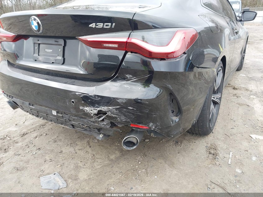2021 BMW 430I VIN: WBA53AP08MCF45411 Lot: 44421567