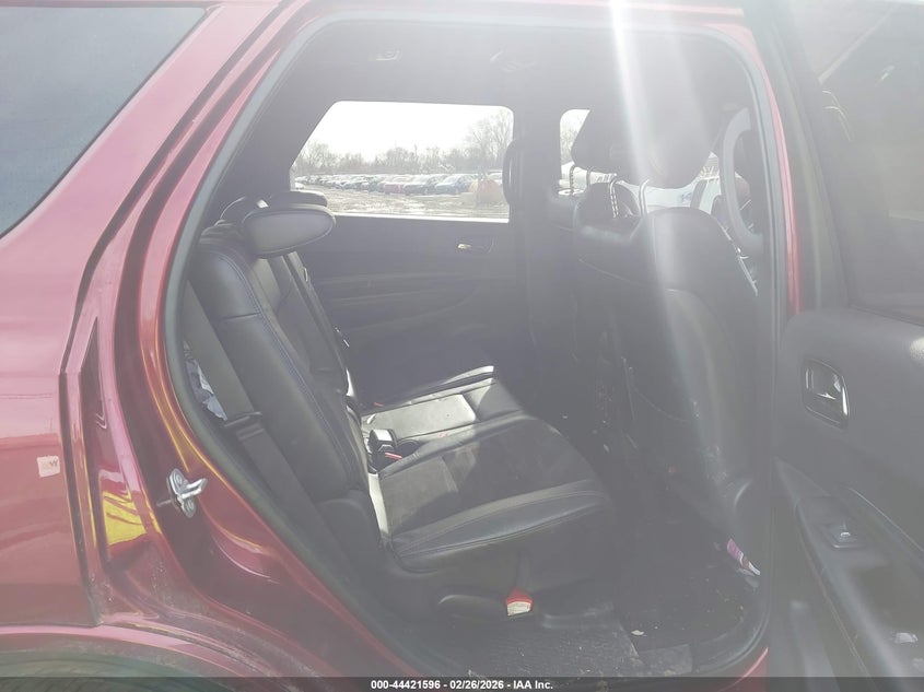 2021 Dodge Durango 5.7 R T Awd red Lot 111044421596 Vin 1C4SDJCT1MC792530