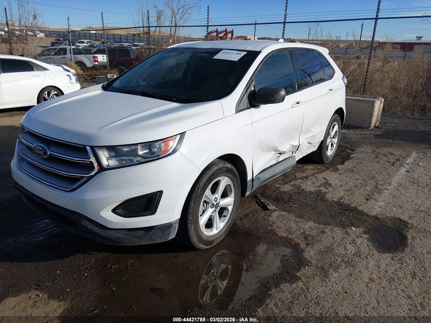 Vin: 2fmpk3g91jbc07118, lot: 44918380, ford edge se 20182