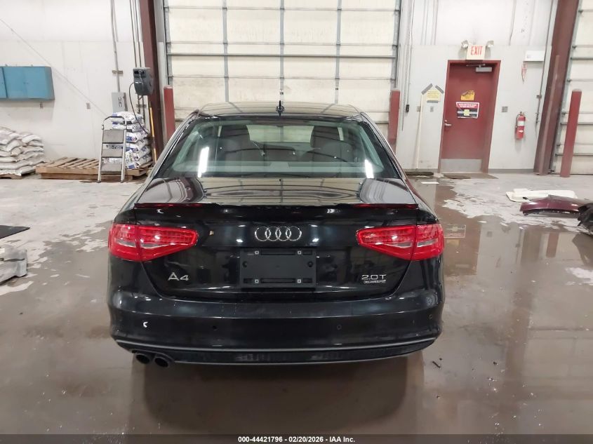 2016 Audi A4 2.0T Premium VIN: WAUFFAFL2GN015805 Lot: 44421796