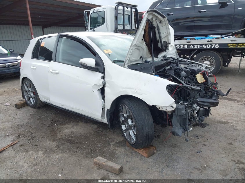 WVWHD7AJ7CW188427 2012 Volkswagen Gti 4-Door auction photo 1