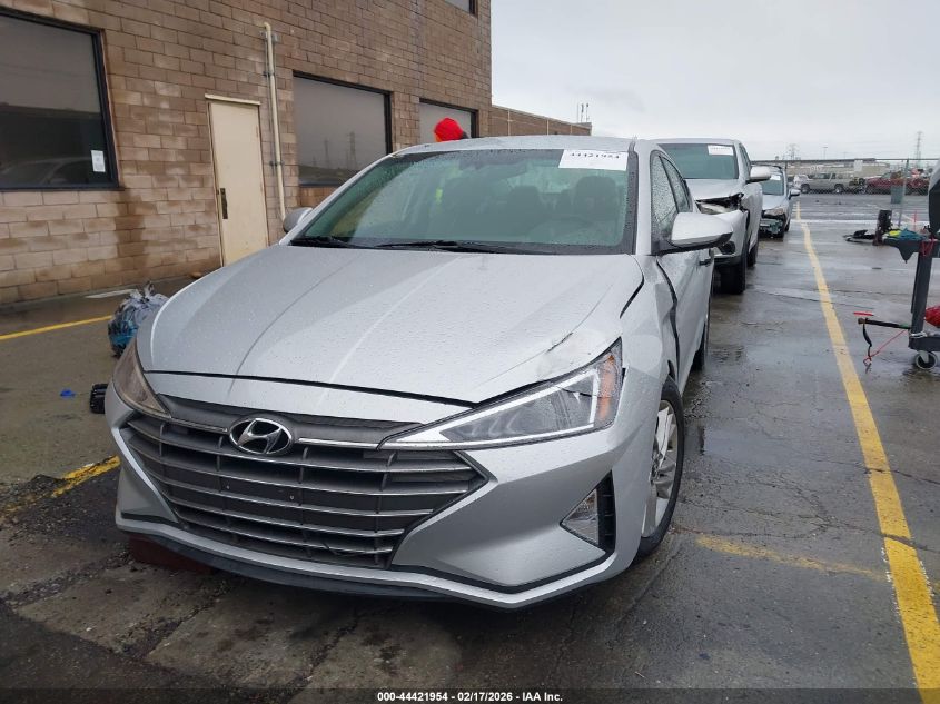 2019 Hyundai Elantra Sel VIN: 5NPD84LF6KH412849 Lot: 44421954