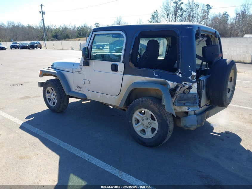 2006 Jeep Wrangler Sport Rhd