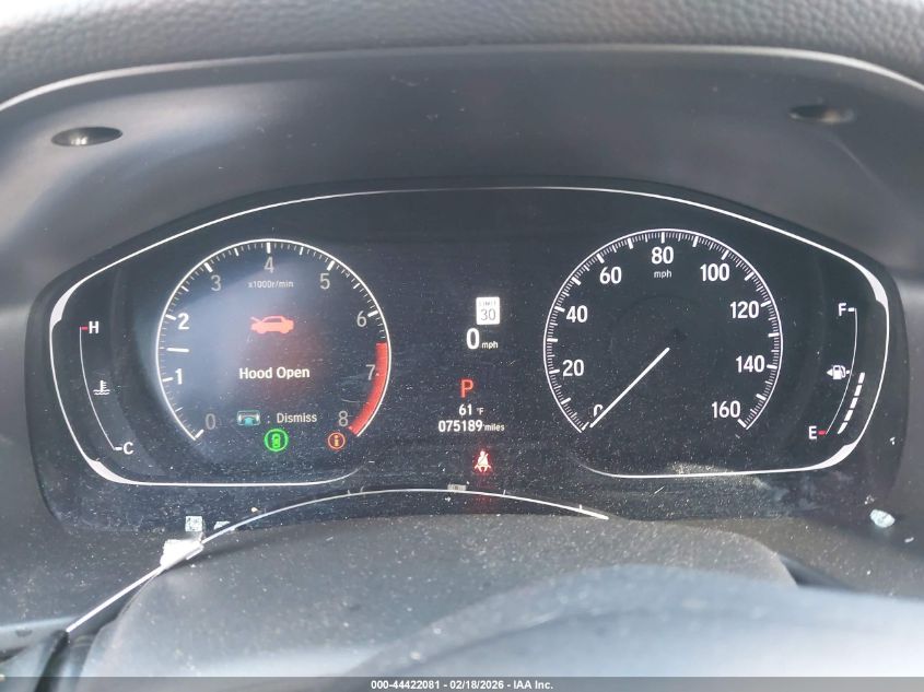 2022 Honda Accord Sport VIN: 1HGCV1F33NA022373 Lot: 44422081