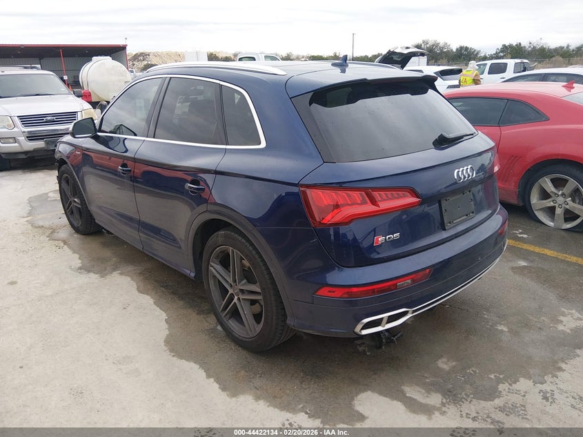 Vin: wa1c4afy2j2225153, lot: 44918726, audi sq5 3.0t premium plus 20183