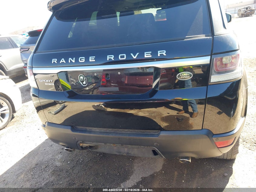 2016 Land Rover Range Rover Sport 3.0L V6 Turbocharged Diesel Hse Td6 VIN: SALWR2KF5GA557982 Lot: 44422238