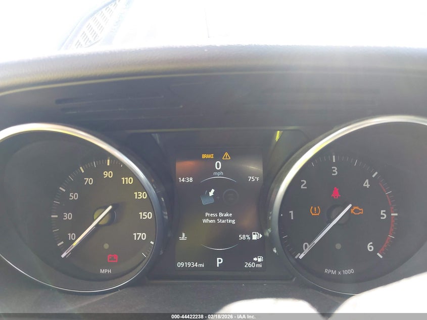 2016 Land Rover Range Rover Sport 3.0L V6 Turbocharged Diesel Hse Td6 VIN: SALWR2KF5GA557982 Lot: 44422238