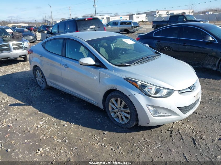 2016 Hyundai Elantra Se