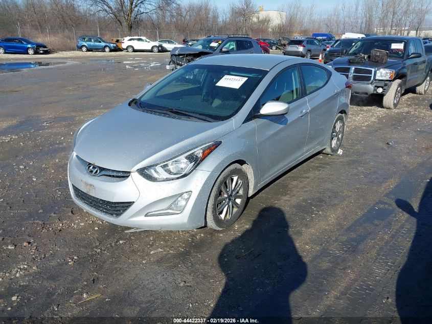 2016 Hyundai Elantra Se
