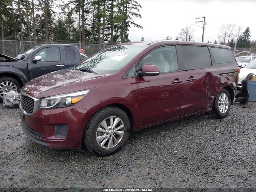 2018 Kia Sedona Lx