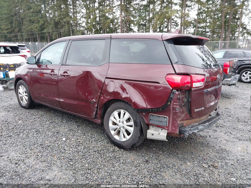 2018 Kia Sedona Lx