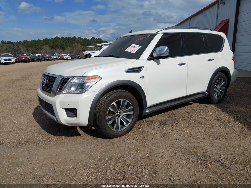 Vin: jn8ay2nd4j9056285, lot: 44918954, nissan armada sl 20182