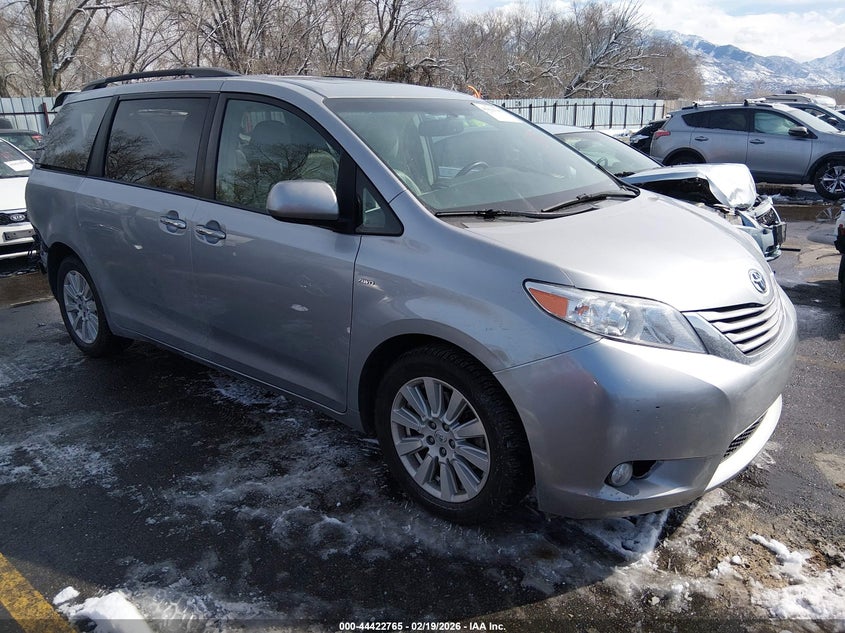 2017 TOYOTA SIENNA XLE PREMIUM 7 PASSENGER