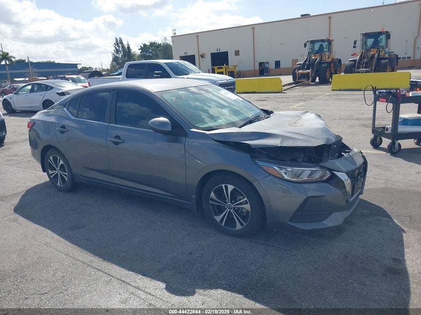 2022 Nissan Sentra Sv Xtronic Cvt