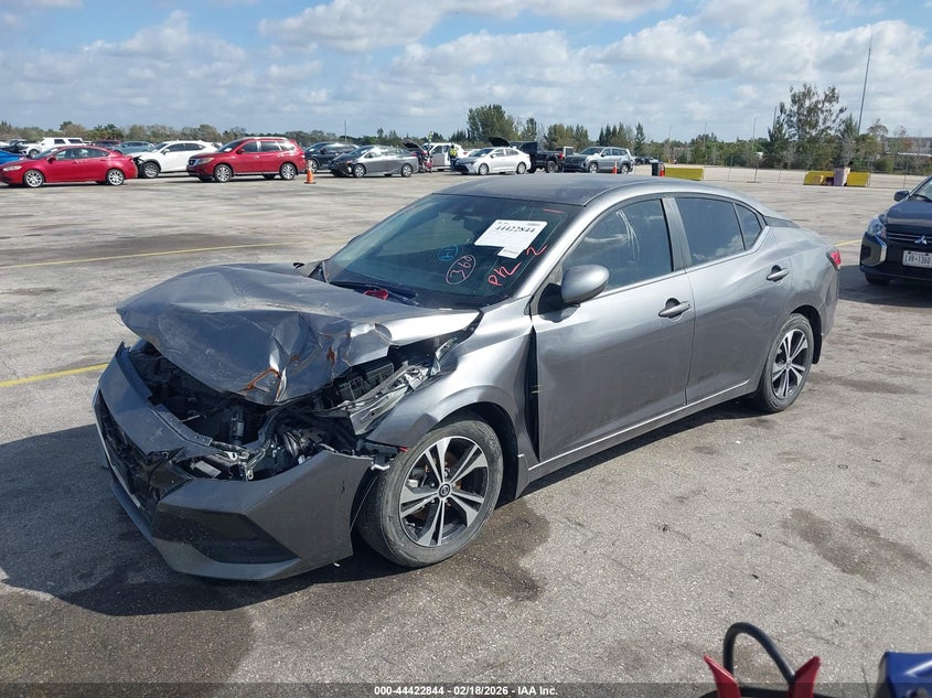 2022 Nissan Sentra Sv Xtronic Cvt
