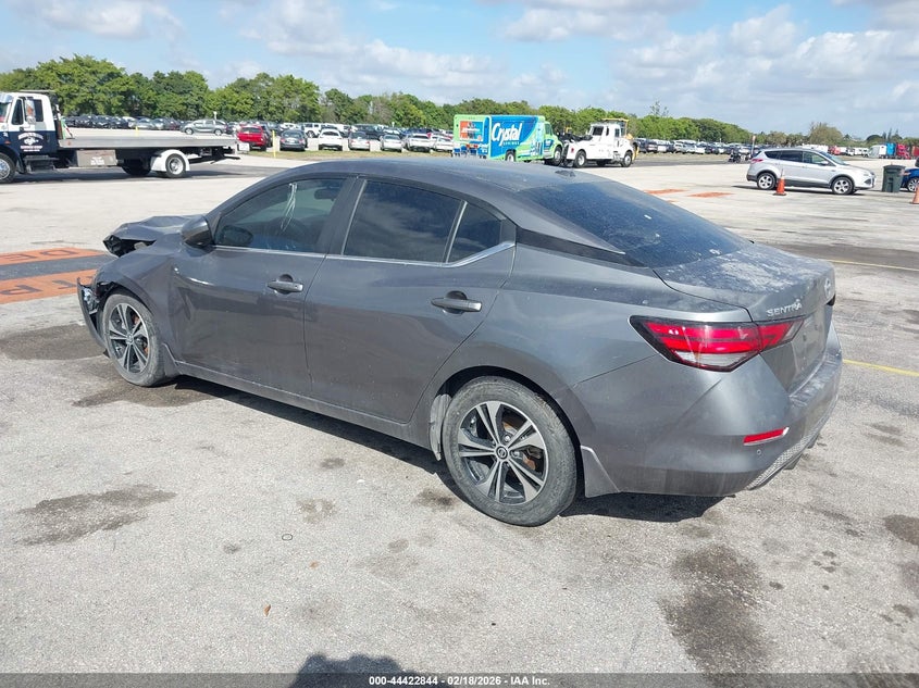 2022 Nissan Sentra Sv Xtronic Cvt