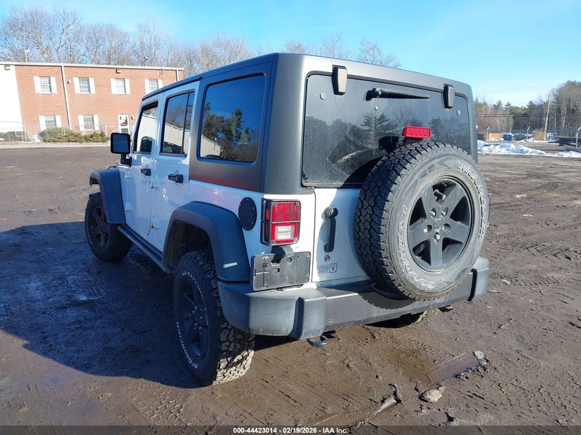 2016 Jeep Wrangler Unlimited Black Bear