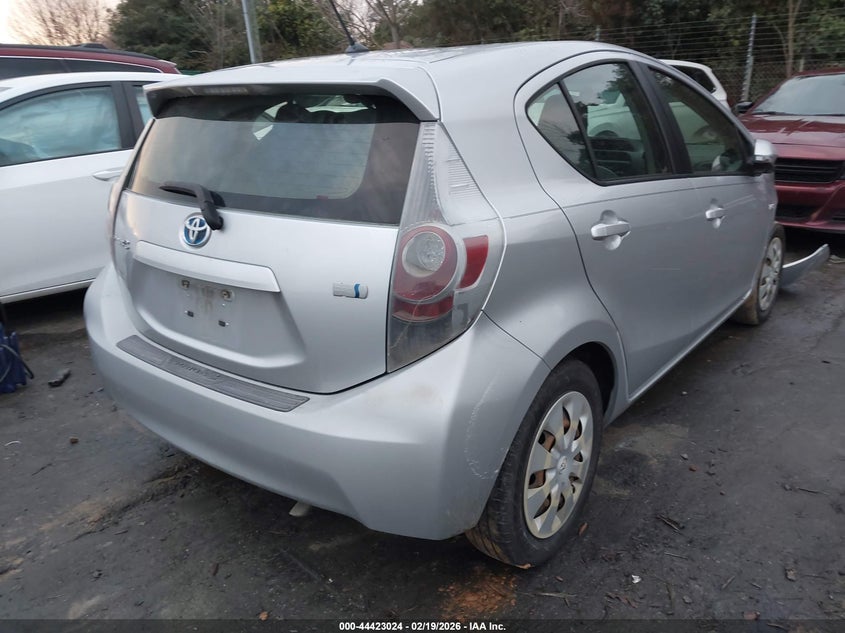2012 Toyota Prius C One