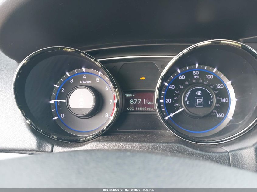 2013 Hyundai Sonata Gls VIN: 5NPEB4AC5DH664528 Lot: 44423072