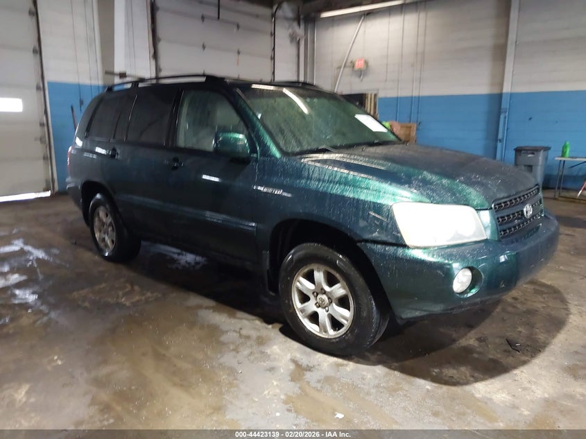 2002 TOYOTA HIGHLANDER LIMITED V6
