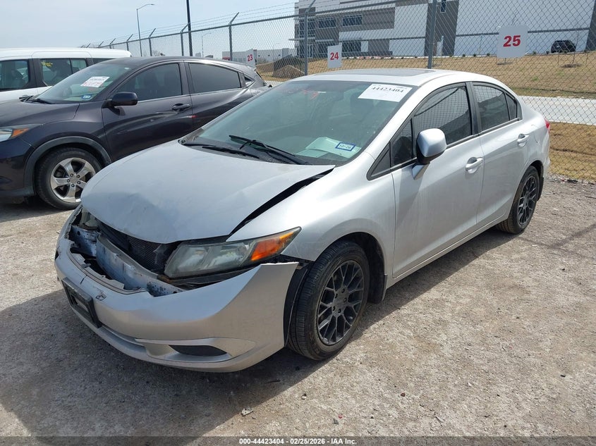 19XFB2F82CE316637 2012 HONDA CIVIC EX photo 1
