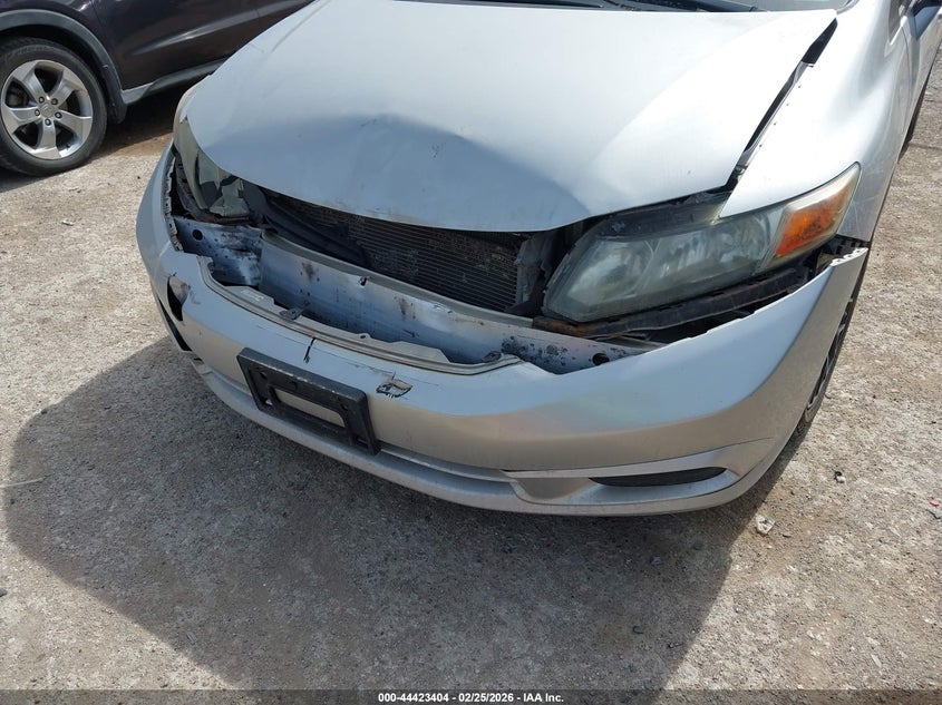 2012 Honda Civic 1.8 Ex grey Lot 111044423404 Vin 19XFB2F82CE316637