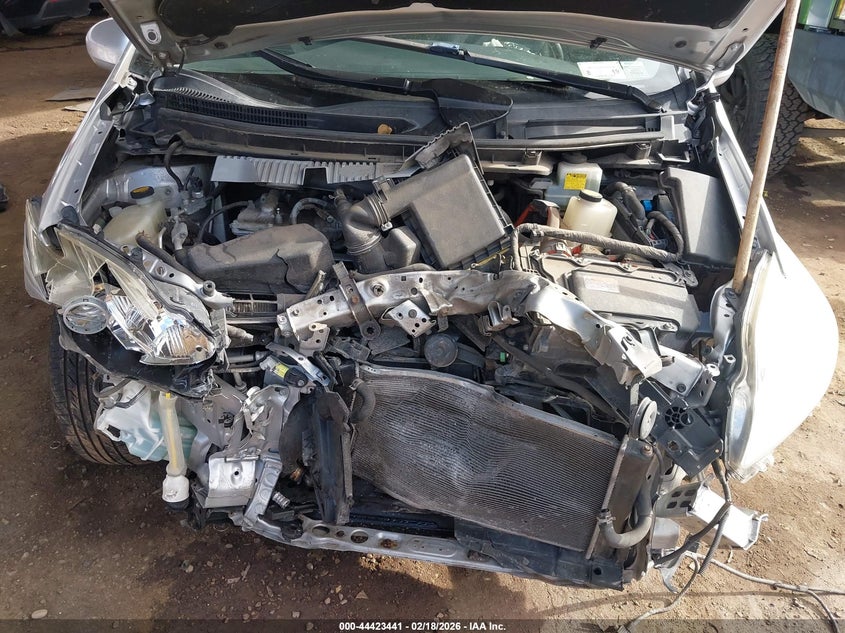 2014 Toyota Prius Two VIN: JTDKN3DUXE1752279 Lot: 44423441