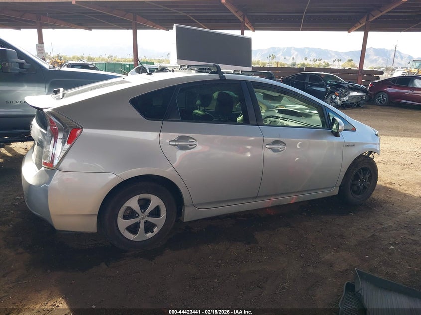 2014 Toyota Prius Two VIN: JTDKN3DUXE1752279 Lot: 44423441