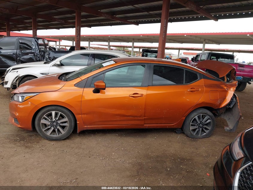 2022 Nissan Versa 1.6 Sv Xtronic Cvt VIN: 3N1CN8EV6NL857907 Lot: 44423532