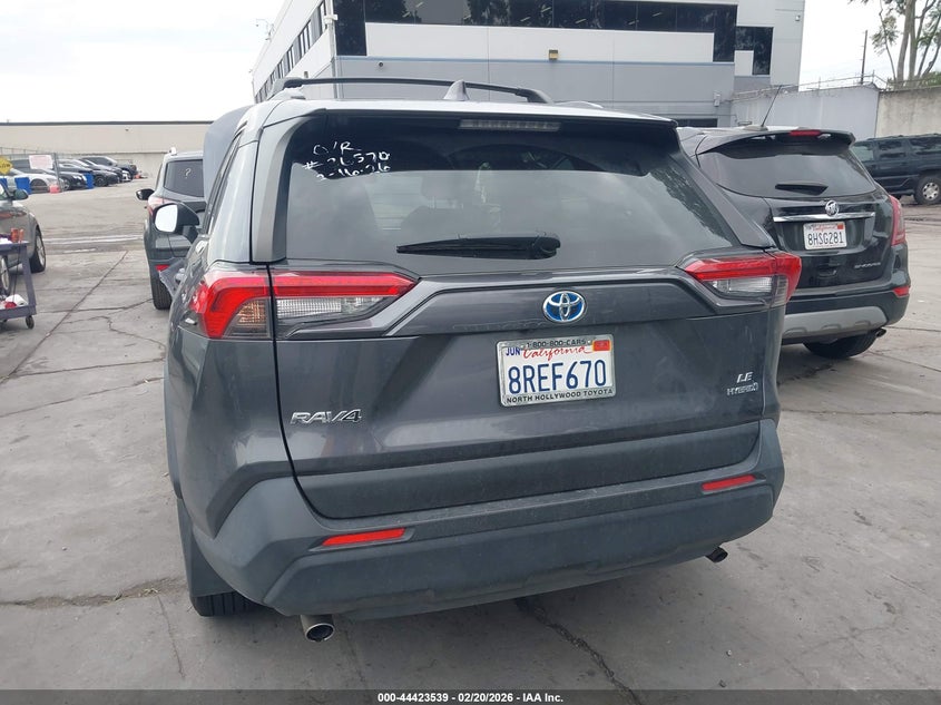 VIN JTMLWRFV7LD061927 2020 TOYOTA RAV4 HYBRID LE