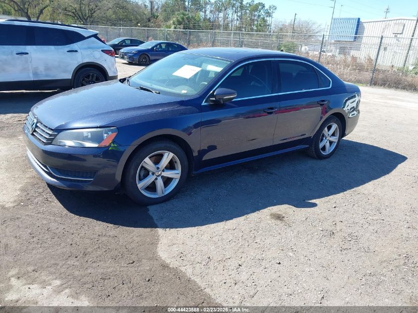 2012 Volkswagen Passat 2.0L Tdi Se