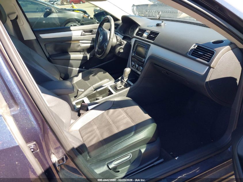 2012 Volkswagen Passat 2.0L Tdi Se