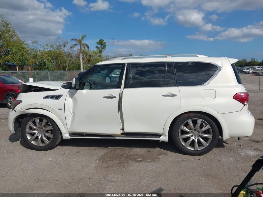 2014 Infiniti Qx80 VIN: JN8AZ2NFXE9555354 Lot: 44423727