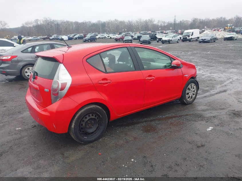 2012 Toyota Prius C Two