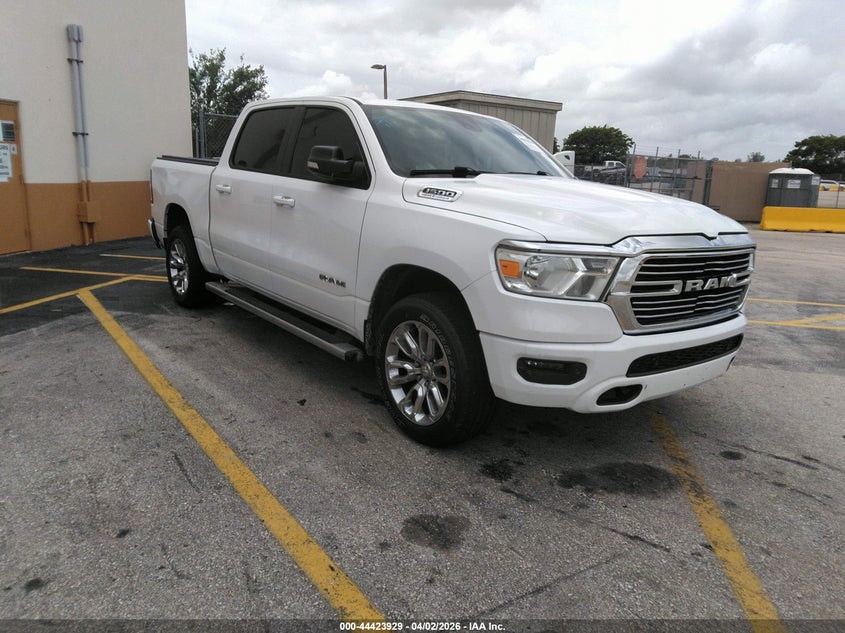 Vin: 1c6srfftxmn744336, lot: 44920521, ram 1500 lone star  4x4 5'7 box 2021 img_1