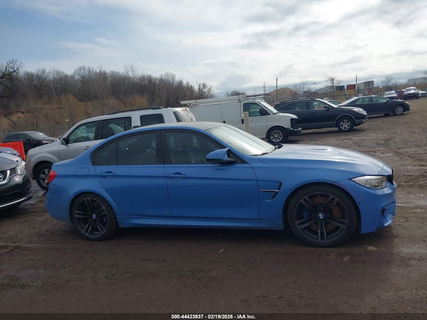 2015 BMW M3 VIN: WBS3C9C5XFP803830 Lot: 44423937